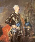 Louis de Silvestre Portrait of Johann Georg, Chevalier de Saxe France oil painting artist